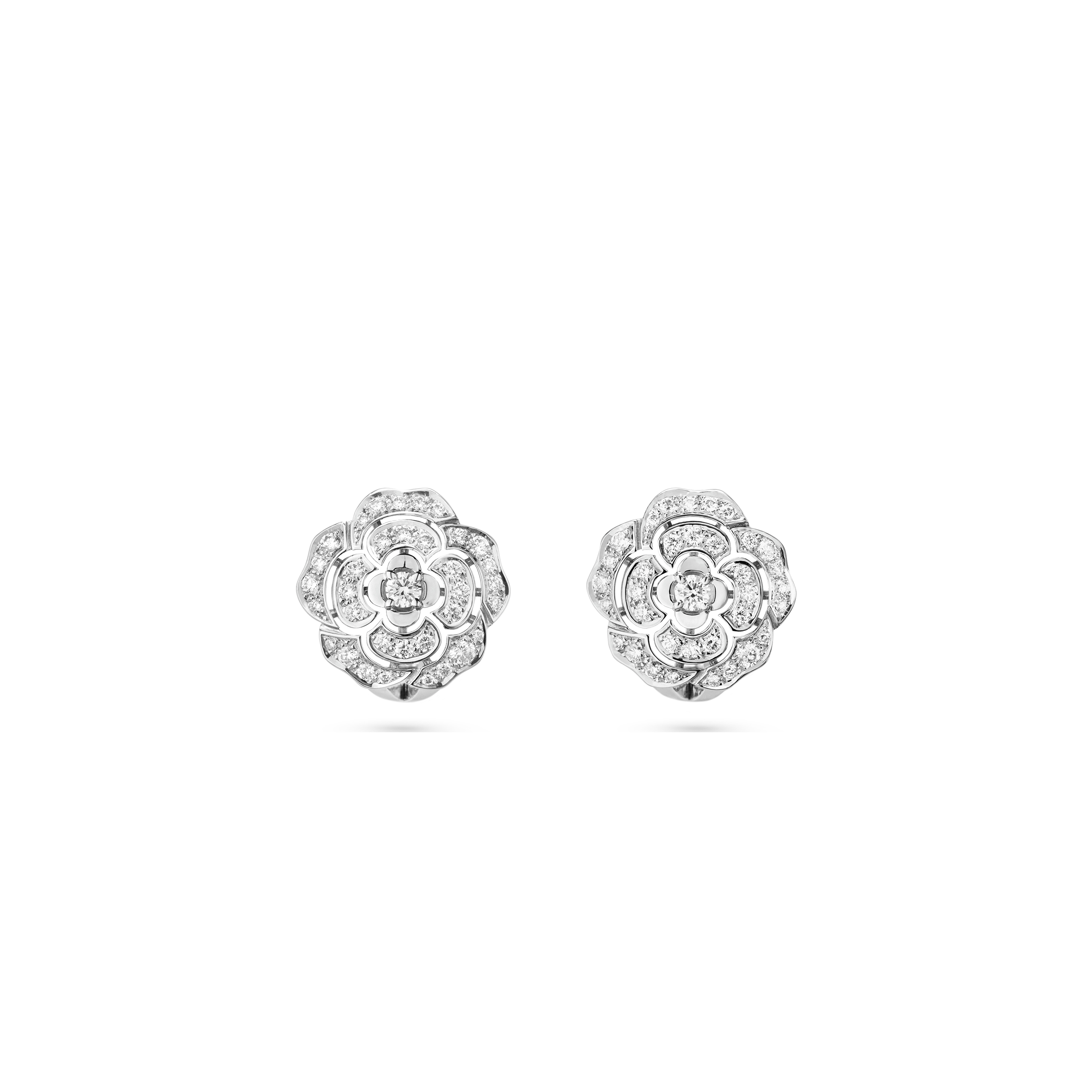 Ch*el bouton de camÉlia earrings j12072